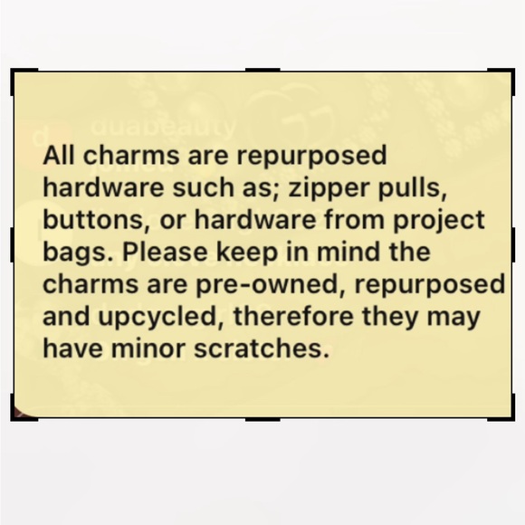 Upcycled Charm Bracelet